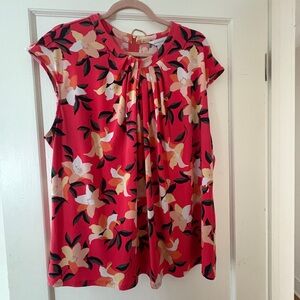 Floral Print Women's Top